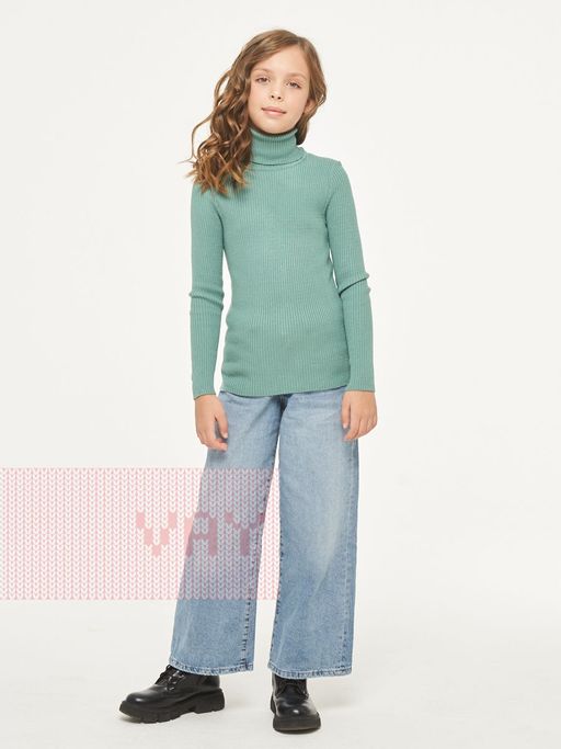 Свитер детский 212-10112. 21/04 зелёный