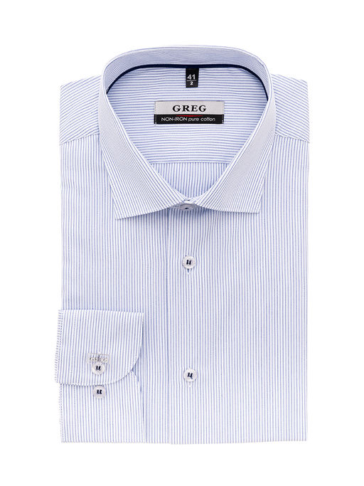 Сорочка мужская длинный рукав GREG 221/191/7566/Z/1p_GB  фото 2