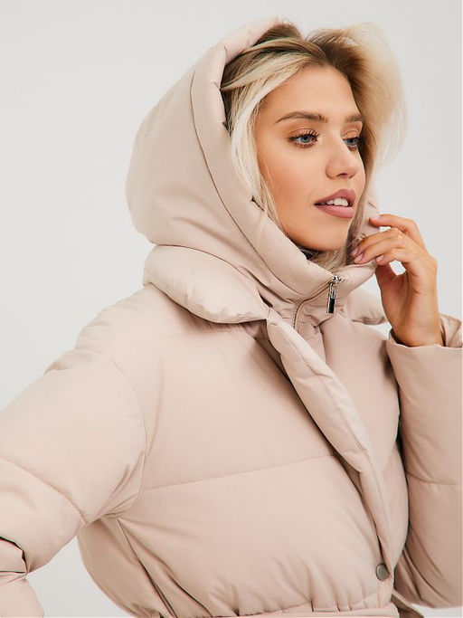Пуховик женский 

АРТ. 81752z бежевый/42 - Hoops фото 43