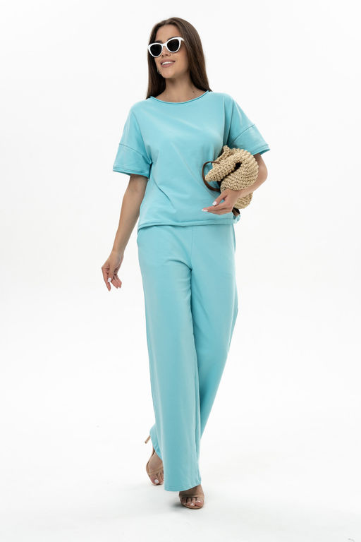 футболка хлопок с лайкрой - Solo mio фото 4