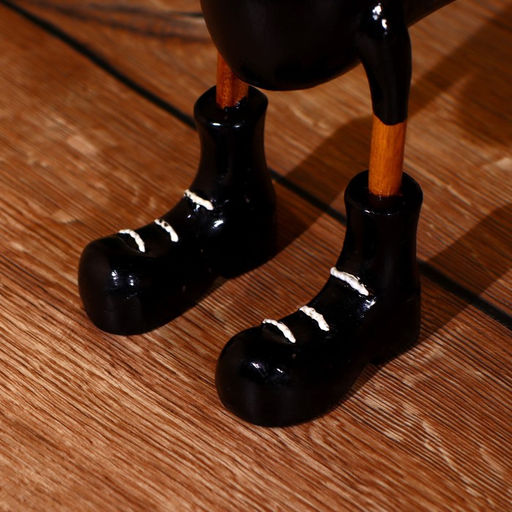 Сувенир «Утка в чёрном», 27 см, дерево