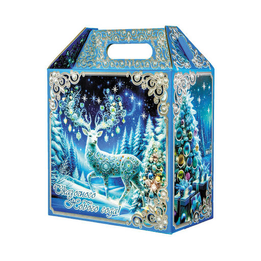 Сладкий новогодний подарок Бирюза