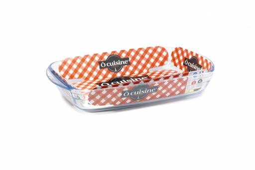 Блюдо для запекания и выпечки O CUISINE 28x20x5см 1.7л прямоугольное