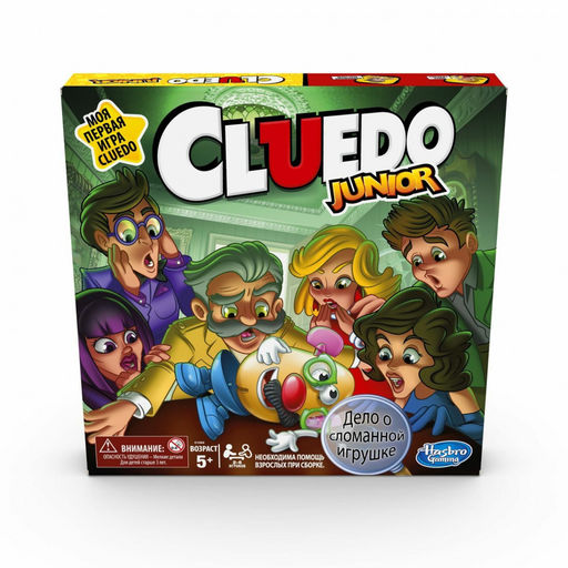Hasbro Наст. игра "Мое первое Клуэдо. Дело о сломанной игрушке" арт.С1293