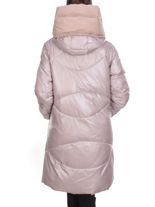2235 PINK POWDER Пальто женское зимнее AKIDSEFRS (200 гр. холлофайбера) - Fashion фото 4