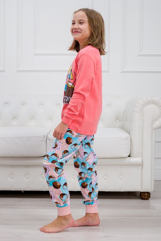 Пижама подростковая из интерлока Улыбка коктейль - Амадэль фото 9