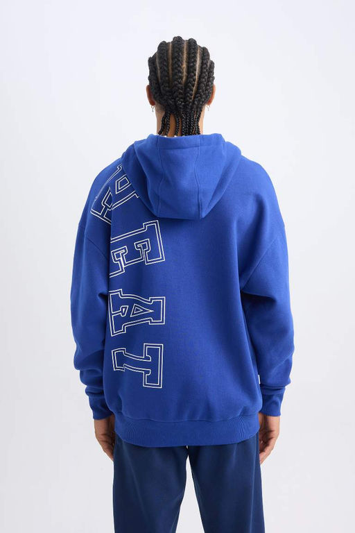 DeFactoFit Толстовка оверсайз с капюшоном NBA Miami Heat  фото 8