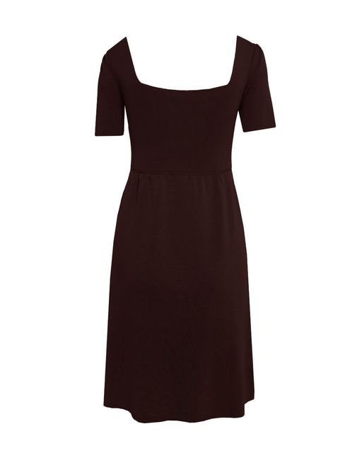 Платье шоколадного оттенка - Incity фото 6