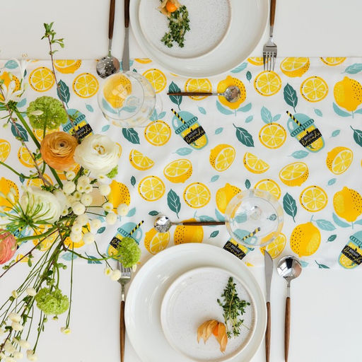 Дорожка Этель Лимонад 40х149 см, 80% хл, 20% пэ, сатин 110 г/м2  фото 3