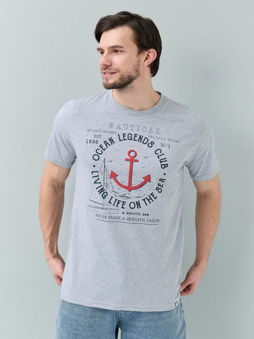 Футболка мужская арт. 02285/Nautical - F5 фото 4