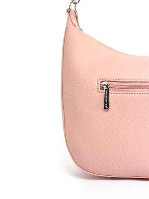 Сумка женская искусственная кожа DJ-6901-2A-PINK, 1отд, плечевой ремень, розовый SALE 260329 - Adelia фото 9