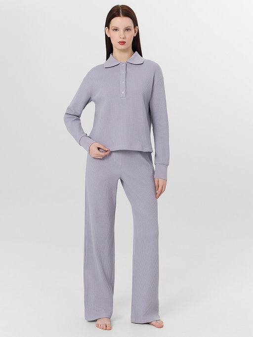 Джемпер домашний женский серый - Mark formelle фото 3