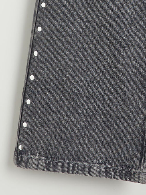 Wideleg K?z ?ocuk Jean Pantolon