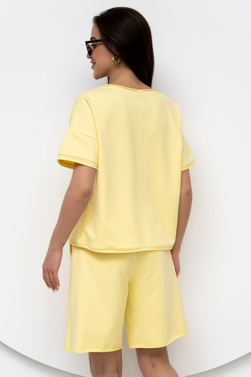 футболка из лёгкого хлопкового футера - Solo mio фото 13