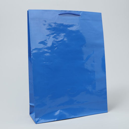 Пакет ламинированный Blue, L 28 х 38 х 9 см