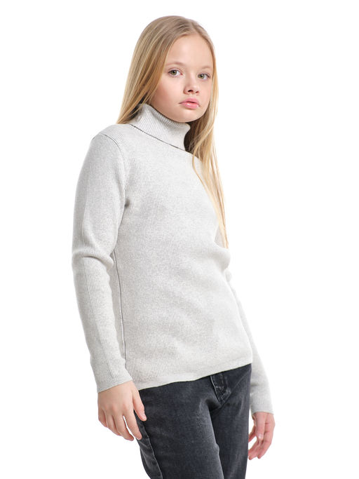 Джемпер (водолазка) лапша 33-12246 темно серый - Mini maxi фото 18