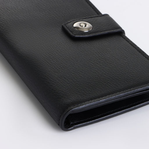 Портмоне мужское на магните, чёрное