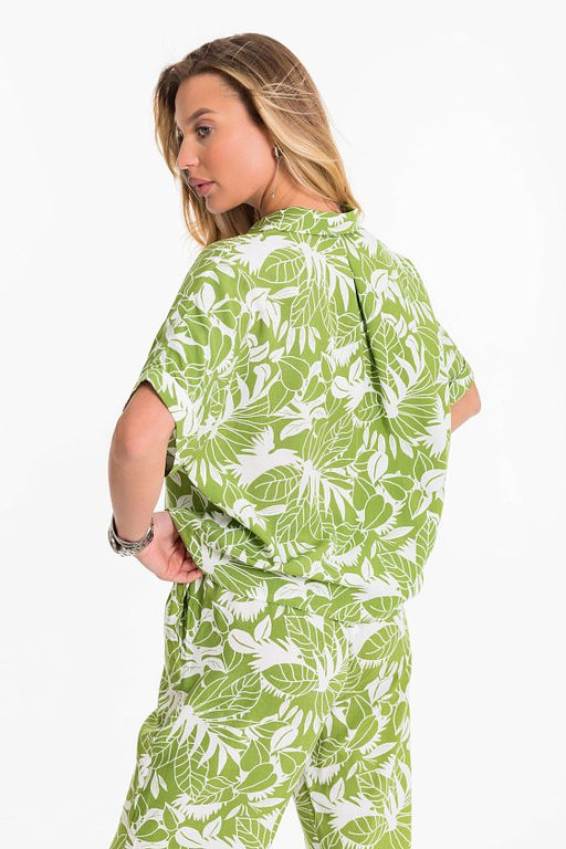 Костюм М325028а зеленый - Елена фото 7