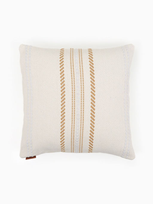 Наволочка декоративная с вышивкой SL Home, 4545 см, хлопок 100%, молочная