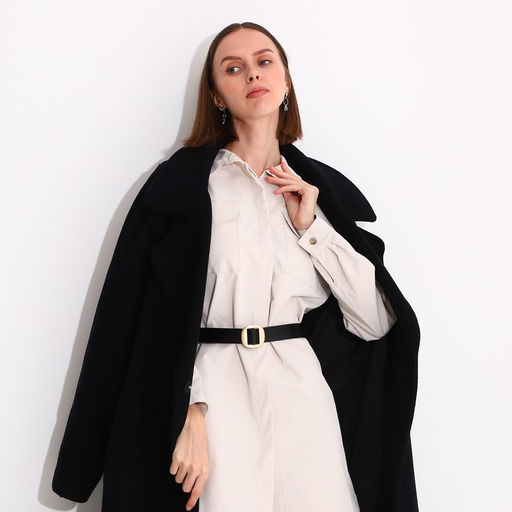 Ремень женский, ширина 3 см, пряжка метал, цвет чёрный - Simaland фото 3