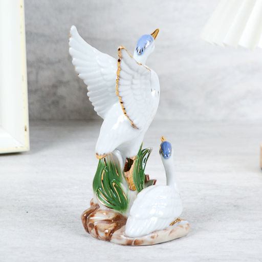 Фигурка Лебеди 8x7,7x7 см / 740 /уп 80/ - Галеонтрейд фото 4