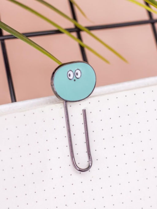 Закладка - скрепка "Marmalade", light-blue