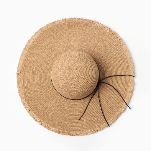 Шляпа женская MINAKU,цв.светло-коричневый , р-р 58