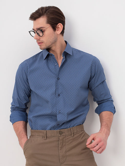 Сорочка мужская длинный рукав GREG 233/231/1854/Z/1p  фото 9