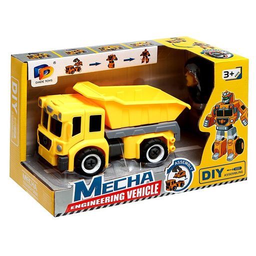 Конструктор винтовой «Самосвал», 2 в 1 робот-машина