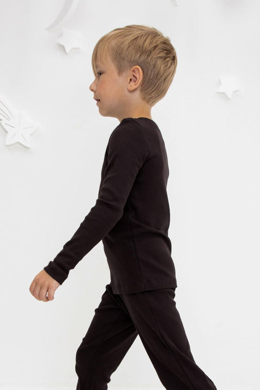 Crockid _ К 302210-1/черный кофе джемпер дет  фото 4