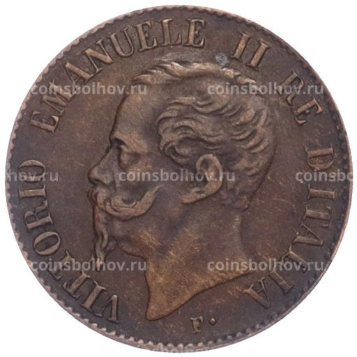 1 чентезимо 1867 года М Италия