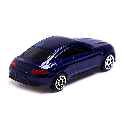 Машина металлическая MERCEDES-AMG C63 S COUPE, 1:64, цвет синий - Автоград фото 3