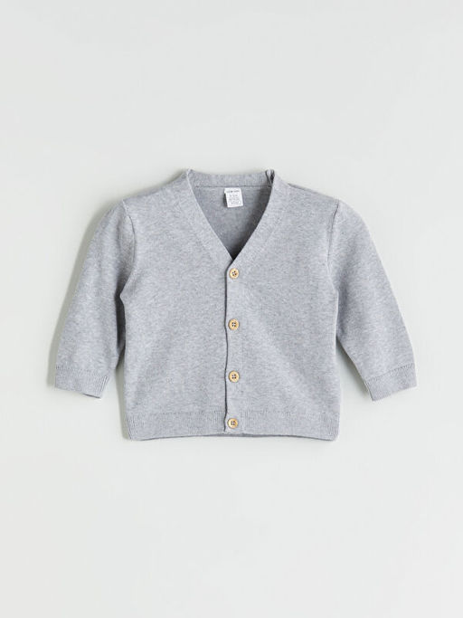 V Yaka Erkek Bebek Triko H?rka