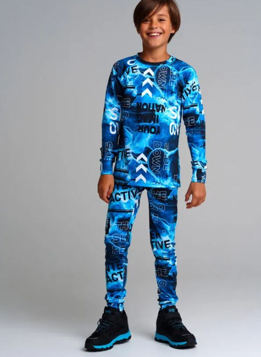 32311215 Термокомплект трикотажный для мальчиков: брюки, толстовка для эпизодического использования