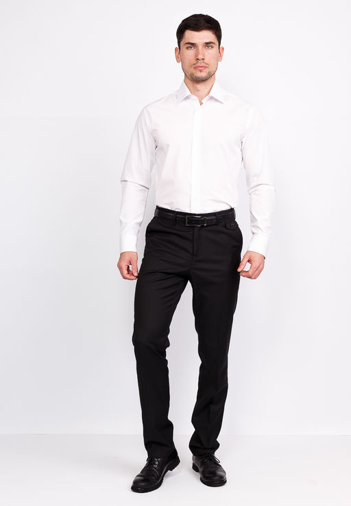 Сорочка мужская длинный рукав GREG 100/399/WHITE/ZV  фото 3