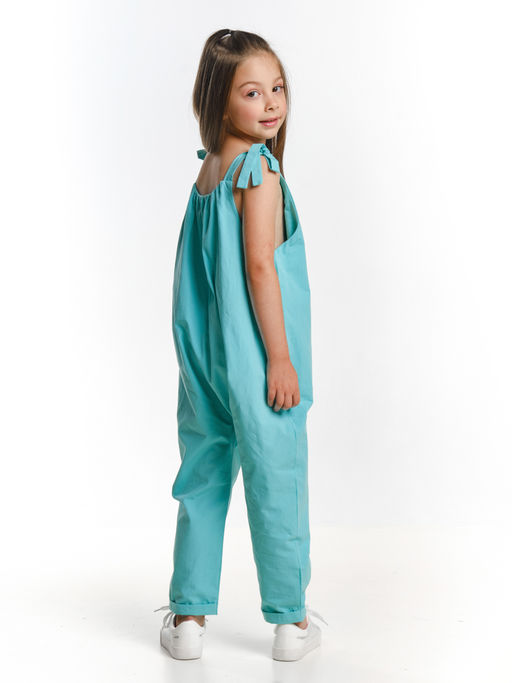 Комбинезон для девочки UD 7166 бирюза - Mini maxi фото 3