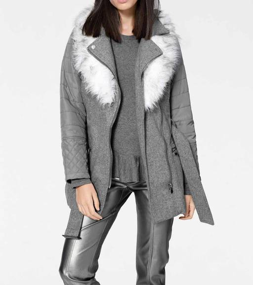 Пальто-куртка, серый - Heine фото 6