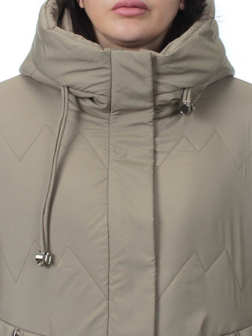 957 KHAKI Куртка зимняя женская (верблюжья шерсть)