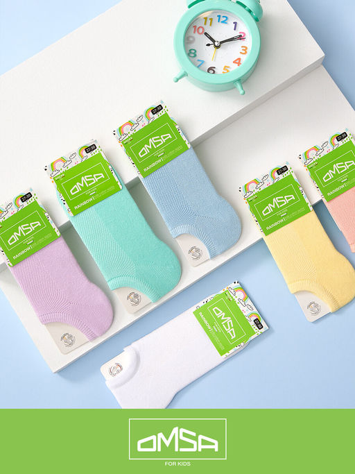 (Omsa) Calzino 21C01 супер укороченный bianco