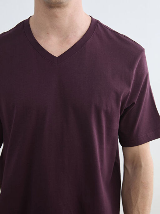 V Yaka Penye Erkek Ti??rt