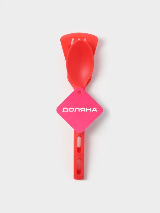 Набор кухонных принадлежностей Доляна «Глори», 3 шт., красный