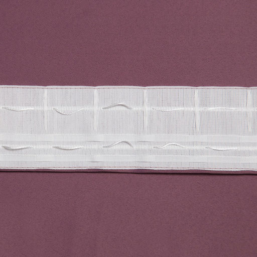 Штора блэкаут портьерная «Этель», 130×300 см, фиолетовая