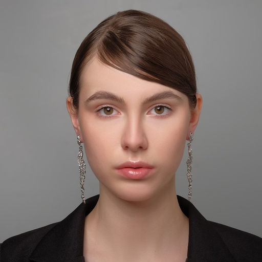 Серьги висячие со стразами Ажурные восторг, цвет белый в серебре, 9см - Queen fair фото 5