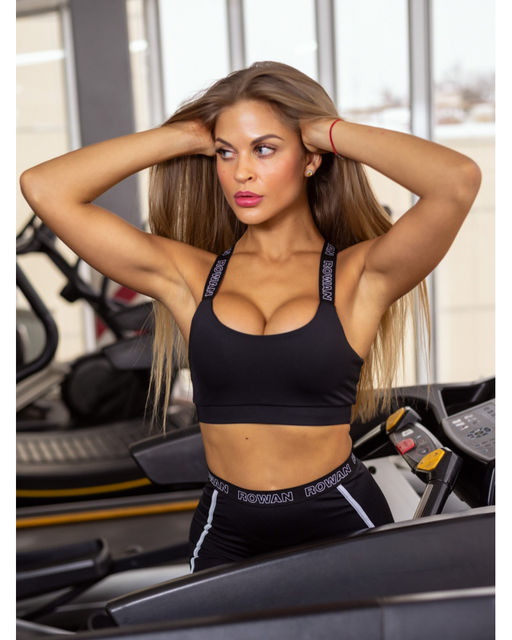 Топ спортивный Simple черный