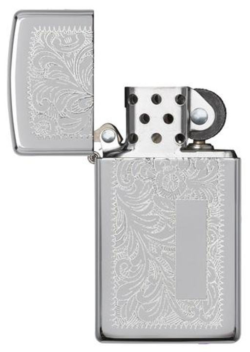 Зажигалка IPPO узкая Венецианская | Slim® Venetian® ZIPPO 1652  фото 3