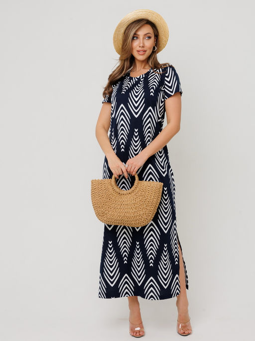 Платье женское П-197 (кулирка) Жёлтая - Elenatex фото 10