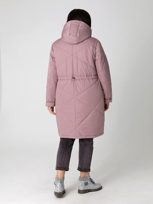 24420 Пальто черный - Dizzyway фото 7