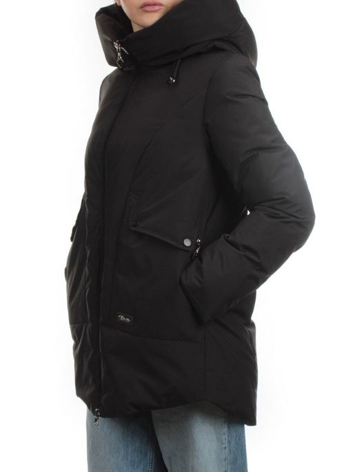 290 BLACK Куртка зимняя женская (150 гр. холлофайбер) - Fashion фото 5