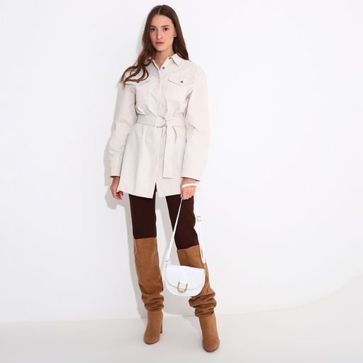 Сумка-мессенджер на магните, цвет белый - Simaland фото 8