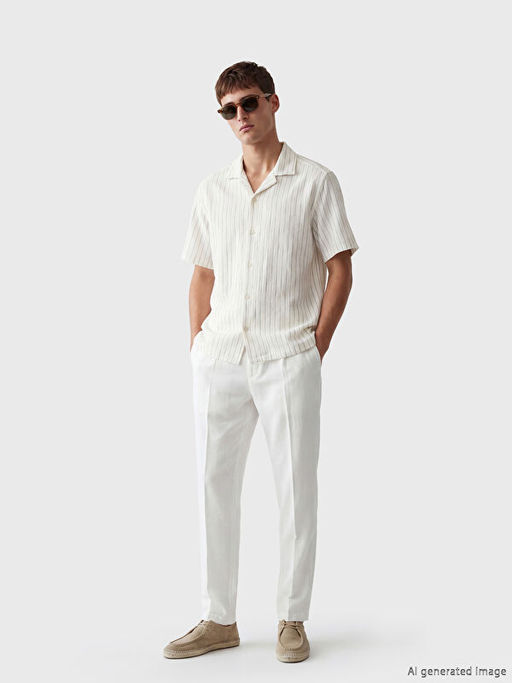 Брюки мужские Regular Fit с защипами
